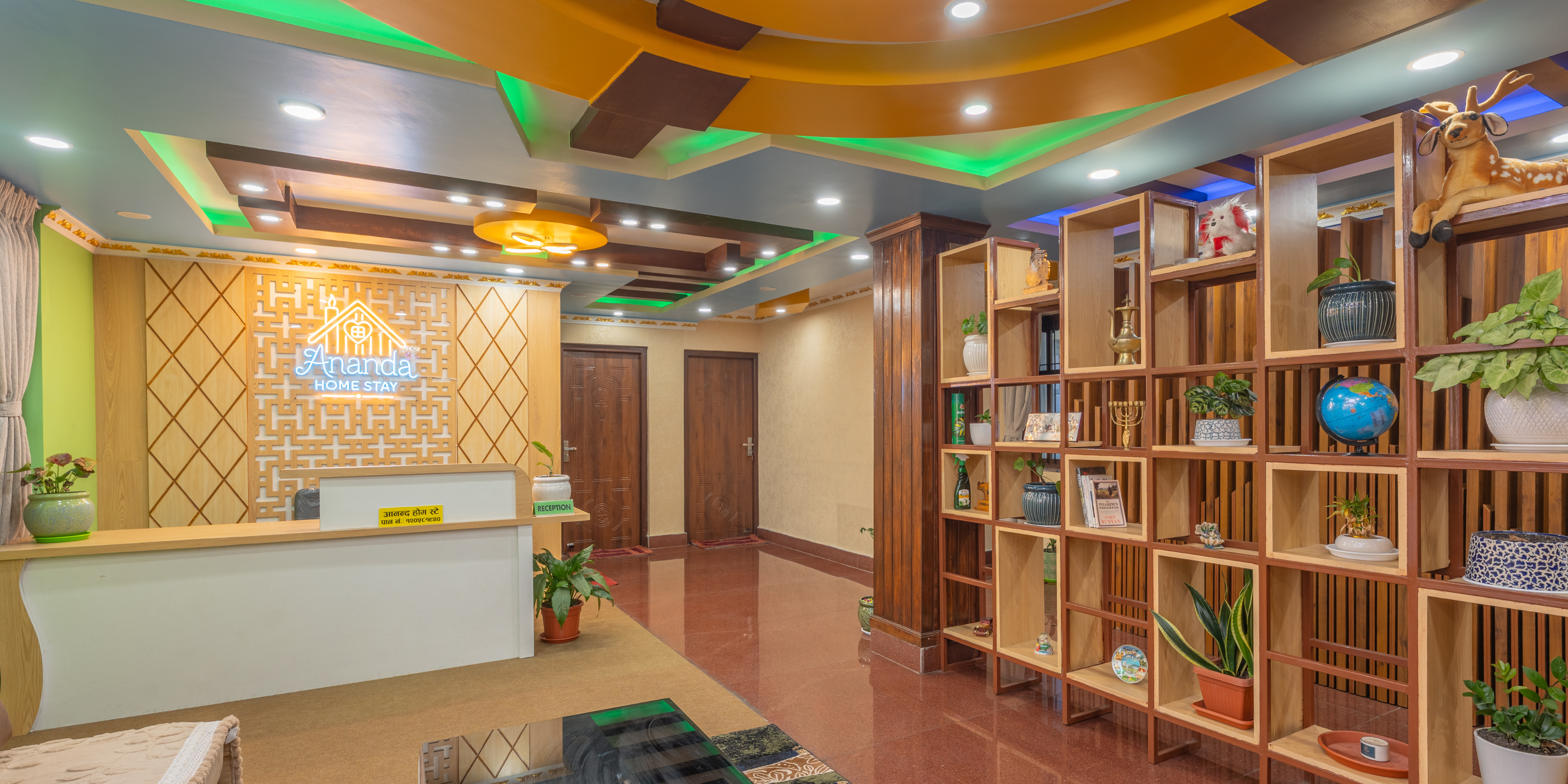 Exterior view of Aananda Homestay in Lubhu, Lalitpur, Nepal